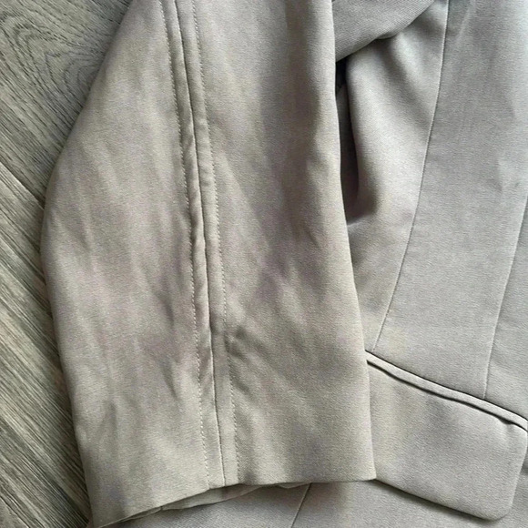 Heartloom Taupe Blazer with Button Detail - Picture 5 of 16